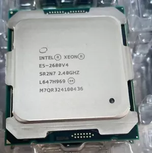 Intel XEON E5-2680V4 CPU LGA2011-3 compatiabe with X99 motherboard 14 cores 120W - Picture 1 of 2