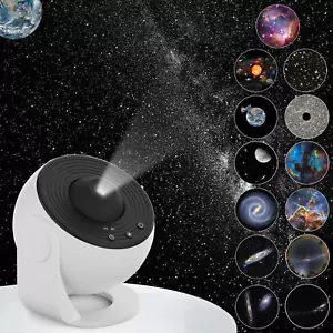 Galaxy Projector, 13 in 1 Planetarium Star Projector Realistic Starry Sky Night - Picture 1 of 12