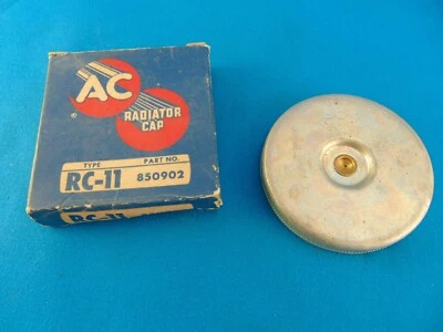 NOS RC-11 Radiator Cap 46 47 48 Ford Mercury Dodge Lincoln Willys Flint Michigan - Image 1 of 4