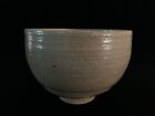 R0799 Japanese Pottery Tea Ceremony Bowl Cup Chawan Vintage Signed Matcha