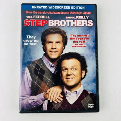 Step Brothers DVD Unrated Widescreen Edition Will Ferrell, John Reilly - Image 1 of 2