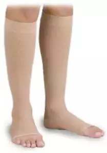 Activa Open-Toe Knee Highs 30-40mmHg (Beige) Medium - Picture 1 of 3