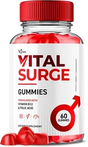 Vital Surge Gummies Supports Performance and Boosts Energy 60 Ct 1000MG Detox - Picture 1 of 4