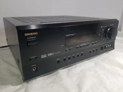 Onkyo TX SR600 6.1 Channel 80 Watt Audio Video Receiver No Remote - Image 1 of 4