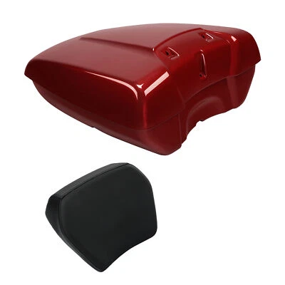 Low Profile Trunk Backrest Fit For Indian Roadmaster 2017-24 Ruby Metallic - Image 1 of 4