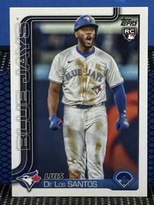 2025 Topps Serie Uno LUIS DE LOS SANTOS Toronto Blue Jays Rookie RC Base 13 - Imagen 1 de 2