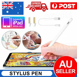 Stylus Pen Pencil For Apple iPad 10th/9/8th/7/6/iPad Pro 2018-2024/mini 6/5/Air - Picture 1 of 9