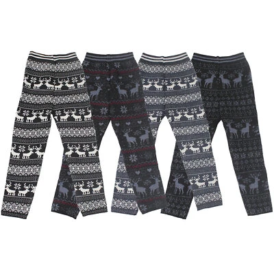 SOTALA Norweger Mädchen Winter Thermo Leggings Thermohose Winterhose Kinderhose Fleece