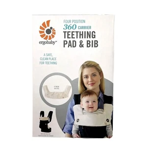Almohadilla y babera para dentición Ergobaby para portabebés 360 - Imagen 1 de 7