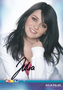 Julia FALKE: orig.Autogramm AK handsign. - MODEL - SEXY ++TOP++ - Bild 1 von 1