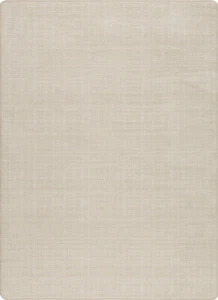 Milliken Green Contemporary Crosshatch Lines Area Rug Solid WHISPER WEAVE MUSLIN - Picture 1 of 5