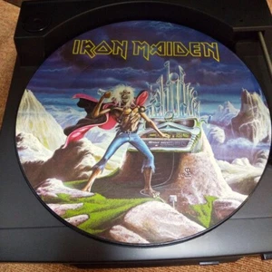 Iron Maiden / Run To The Hills 12" Picture Disc LIVE 1985 UK EMI 12 EMIP 5542 - Picture 1 of 4