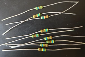 9 pezzi 46,4 k ohm 1/4 W 1% resistenze assiali di precisione con film metallico ~ NUOVO ~ - Foto 1 di 1