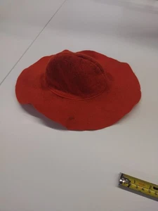 Cappello arancione originale vintage anni 80 Gabrielle Designs per orso Paddington 11" - Foto 1 di 7
