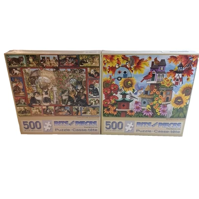 Lote de 2 500 Rompecabezas Cats No Place Like Home Bit and Pieces Foto 1 de 3