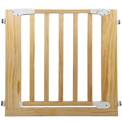 Absperrgitter Treppenschutzgitter Echtholz für 75-85cm Durchgang 77cm Hoch - Bild 1 von 4