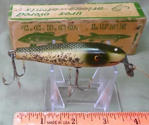 Creek Chub Bait Co., Baby Pikie, 3 1/4", GE, ungefischt mit korrekter Box - Bild 1 von 11