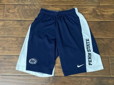 Penn State Nittany Lions Nike Dri-Fit Mens Basketball Shorts Pockets Size M - Image 1 of 4