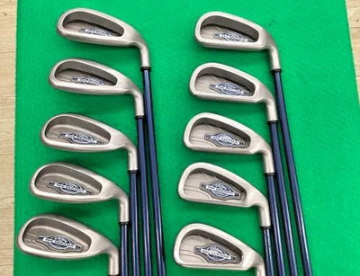 Callaway Big Bertha X-12 Iron Set 10pcs 3-PW-AW-SW Super JV 200 Flex R RH - Image 1 of 4