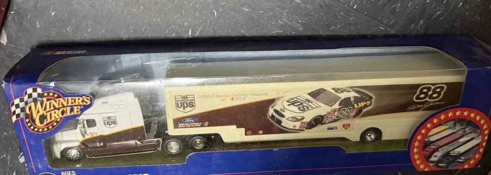 Nascar Winners Circle #88 Dale Jarrett UPS Trailer Rig Team Transporter Truck - Image 1 of 1