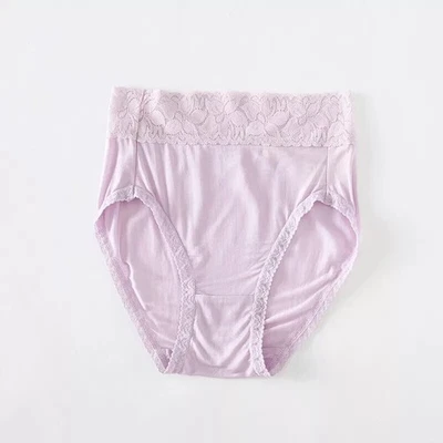Ropa interior 100 % seda morera para mujer calzoncillos finos seda dama bragas cintura alta Foto 1 de 4