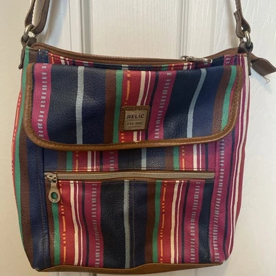 Reliquia Monedero Bolso de Hombro Vibrante Multicolor.   Muy buen estado Foto 1 de 4