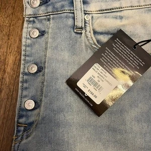True Religion Halle Exposed Button Jeans - Picture 1 of 12