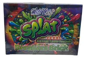 2025 Wild Card Splat Football Breakers Brick Box Factory Sealed - 20 Packs - Picture 1 of 1