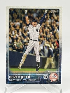 Derek Jeter 2015 Topps Mini #1 Yankees HOF - Picture 1 of 4