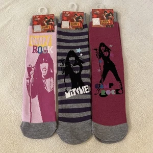 Disney Camp Rock Mitchie Socks 3 Pairs - Picture 1 of 4