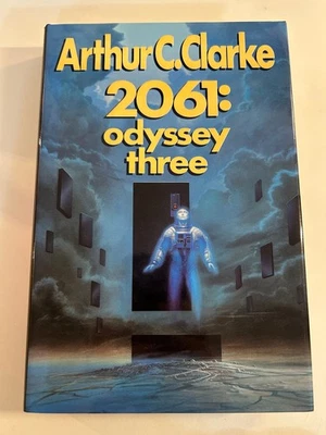 2061 : ODYSSEY THREE  by Arthur C. Clarke  *1988 1st Edition, 1st Print LIKE NEW - Image 1 of 4