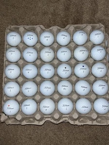 (30) Titleist Pro V1 Golf Balls AAAA/AAAAA - Picture 1 of 3