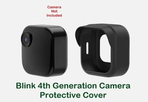 Black Waterproof Protective Cover for Blink Outdoor Camera Generation 4 - Picture 1 of 2