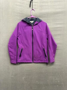 Natural Reflections Jacket Womens Medium Softshell Hooded Full Zip Outdoor Coat - Picture 1 of 10