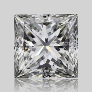 Cert. GIA 1.51 CT Princess Cut Natural Mined Diamond Loose I color VS1 clarity - Picture 1 of 2