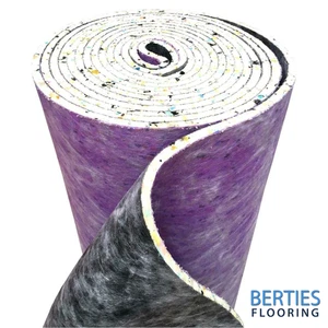 Luxury Carpet Underlay - 12mm Thick - 15m² Roll - Good Quality PU Foam - Picture 1 of 2
