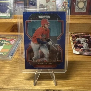 2022 Panini Draft Picks Daniel Susac Blue Donut Prizm Parallel /25 - Bild 1 von 2
