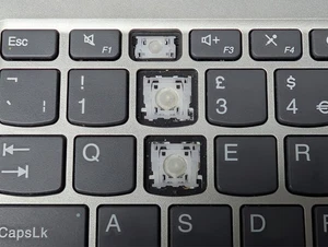 Lenovo IdeaPad 330S-15IKB Series UK Keyboard Single Keys w/ Hinges - Picture 1 of 6