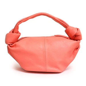 BOTTEGA VENETA Double knot Mini Handbag Calfskin, Peach 629635 - Picture 1 of 10