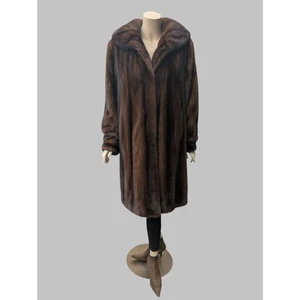 Lunaraine Mink Coat -Large - Picture 1 of 10