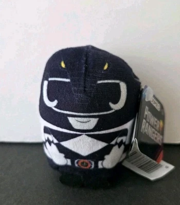 Power Rangers Podpals 3" Black Ranger Plush Figure Toy - Image 1 of 4