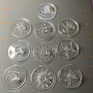 Hutzler 10 Stück Presse Ausstecher Set, Weihnachtsmann Schneeflocke Lebkuchen Formen - Bild 1 von 7