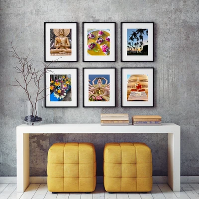 Set of 6 Original Photo Postcard Prints 4x6" - Thailand Scenes - Frameable Art - Изображение 1 из 4