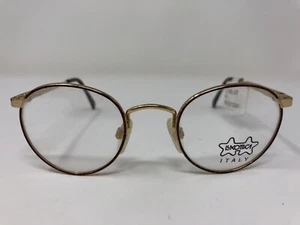 Luxottica Eyeglasses Frame Italy 6043 GEP G354 44-20-120 Gold NT84 - Picture 1 of 9