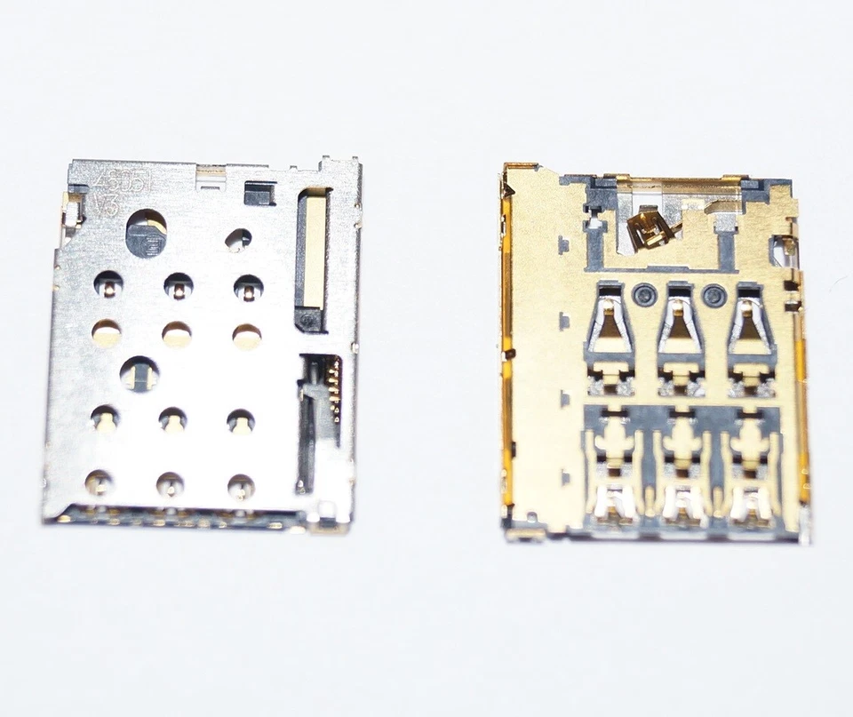 原装微软 Lumia 650 双 SIM 卡读卡器 Nano Sim 读卡器 — 第 1/1 张图片