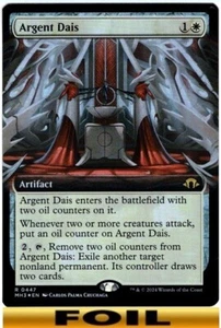 1x - Argent Dais - FOIL EXTENDED ART - Modern Horizons 3 - NM MTG - Picture 1 of 1