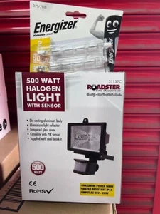 500W SENSOR LIGHT + 3TUBE SECURITY FLOODLIGHT OUTDOOR HALOGEN GARDEN FLOOD LIGHT - Picture 1 of 2
