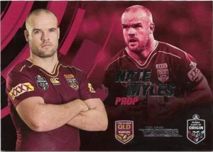 2018 NRL Traders State of Origin Stars (SOO 34) Nate MYLES QLD - Bild 1 von 1