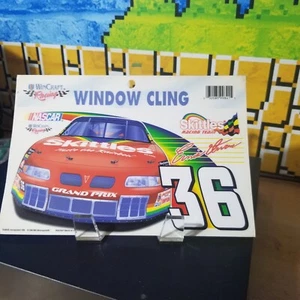 Ernie Irvin #36 Mars Skittles 1998 Wincraft Window Static Cling Decal Nascar - Picture 1 of 3