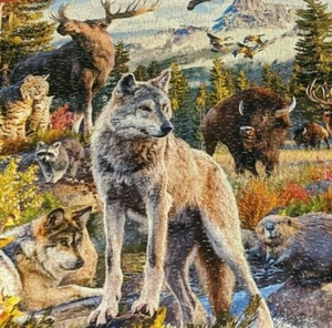 Ceaco 1000 Piece Puzzle American Animals Complete - Picture 1 of 6